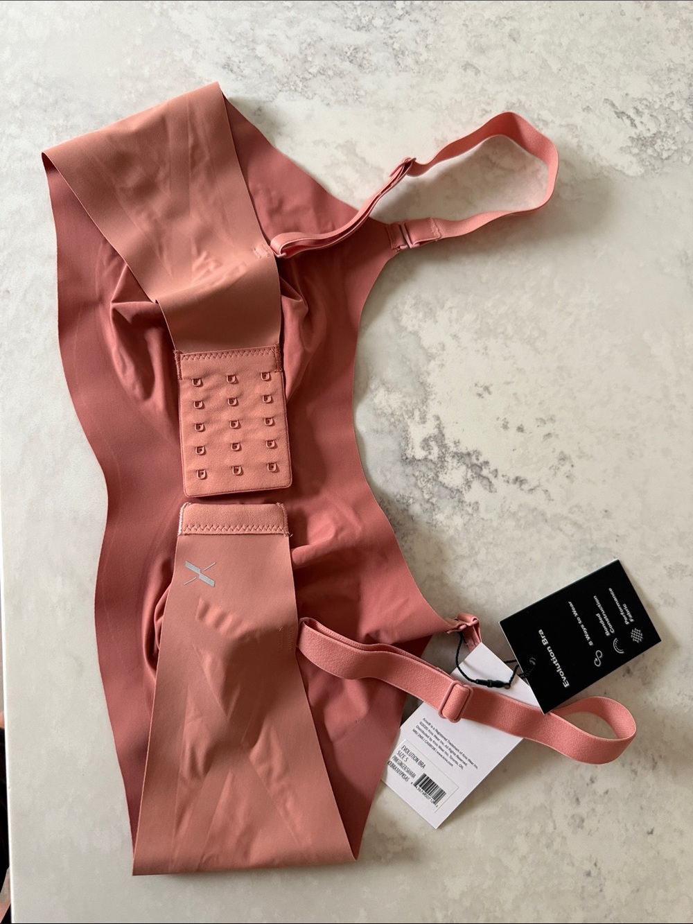 knix Evolution Bra - Pink Ginger - Picture 4 of 7